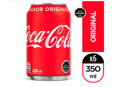 Bebida Coca Cola Original Lata 