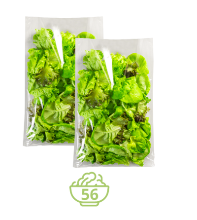 2 bolsas cada semana